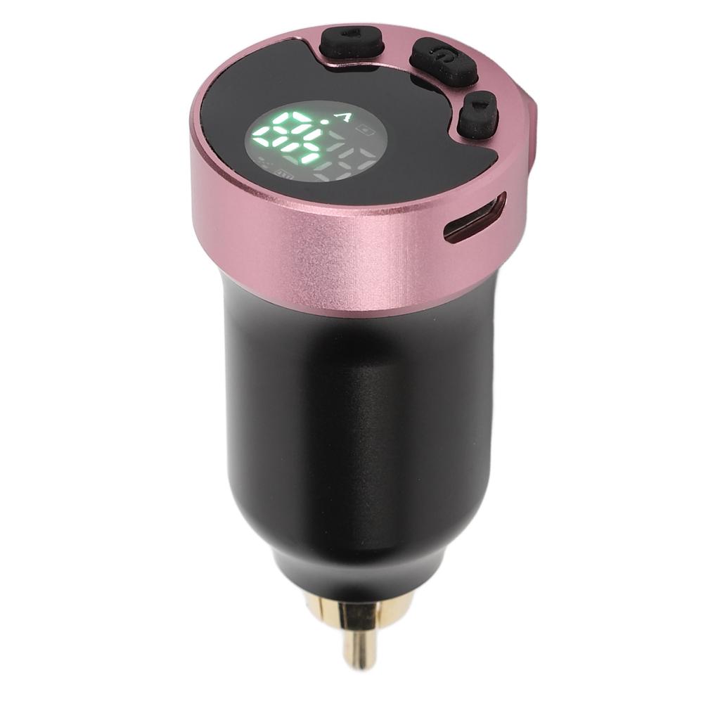 Kabellose Tattoo-Stromversorgung LCD Digitalanzeige 4-12V 1600mAh Tattoo-Stift-Akku