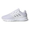 adidas Neo Show The Way Comfortable Mesh Shock Absorbing Non-Slip Breathable Low-Top Running Shoes Women Running Shoes White Gray FX3748