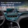TPU Lackschutzfolie für Toyota Camry 2021-2023 Mittelkonsole Armaturenbrett Navigation Türfenster