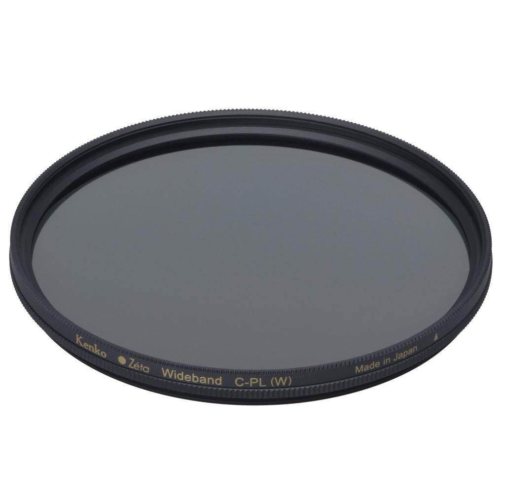 Kenko Zeta Wideband C-PL 55mm Camera Filter for Enhanced Contrast and Anti-Reflections (Product Code: 033517)