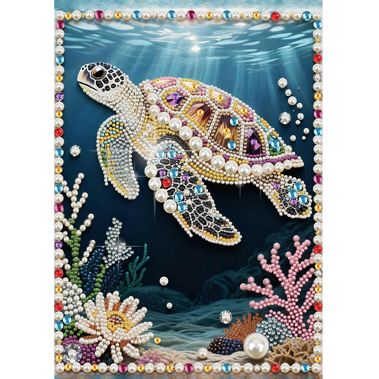 

Animal Special Shaped DIY Partial Drill Art Craft Pearl Diamond Painting Gift Diamond Art Pearl Painting Kit 11.81x15.75in