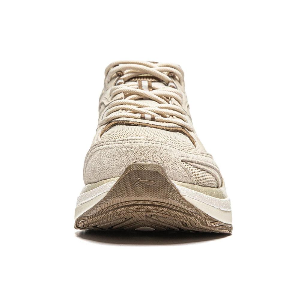 Li Ning Beyond Infinity Non-Slip Wear-Resistant Low-Top Casual Shoes Women Casual Shoes Light-Brown AZGT004-6
