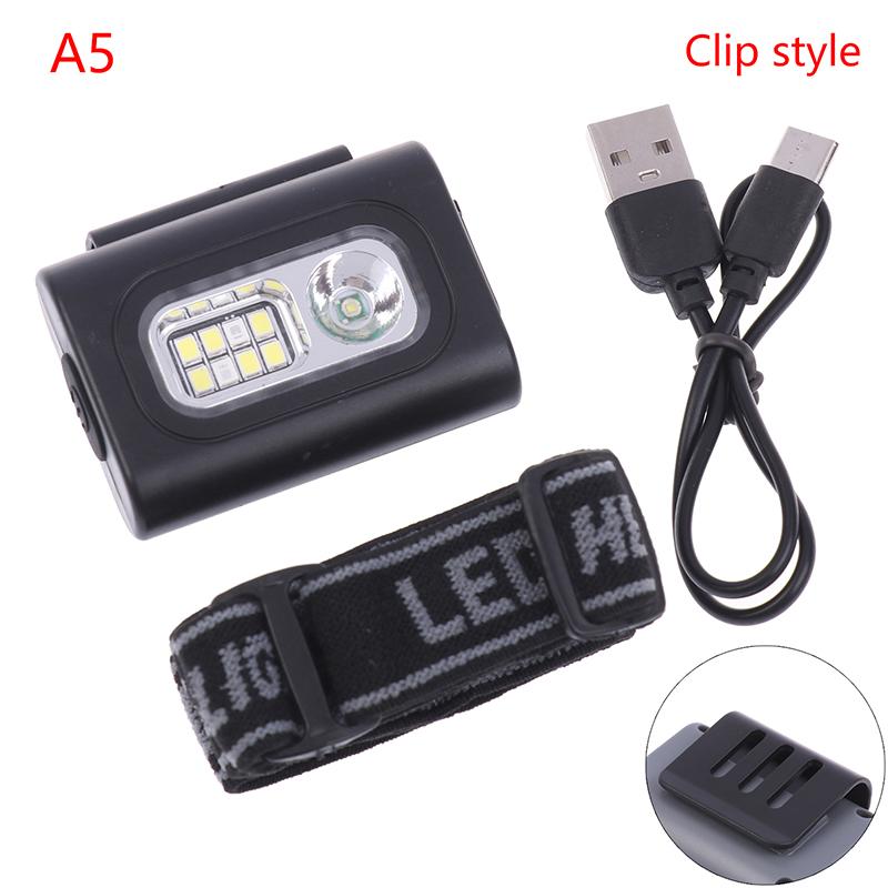 Led Safety Lights Running Lights Clip On Collar Usb Rechargeable Collar Light Hands Free For Running Camping Cycling Night Light