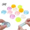 Mini Stress Ball Relief Dumpling Squeeze Toy Clear Steamed Bun Sensory Anxiety Soft Stretchy Fidget Party Favors