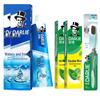 Aqua Fresh & Double Mint Toothpaste Set with Toothbrush