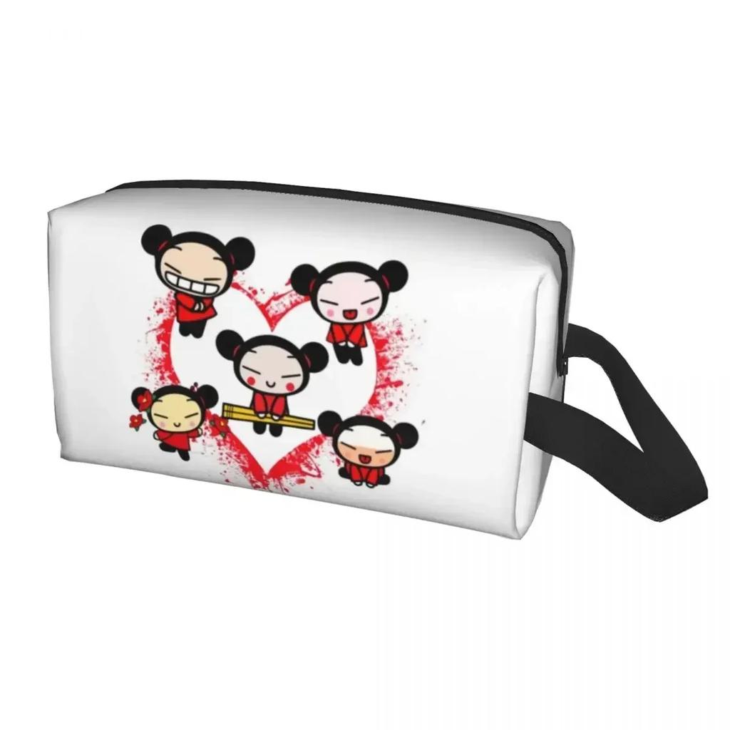 Pucca Kulturtasche Damen Make-up Kosmetik Organizer Damen Beauty Aufbewahrung Dopp Kit Etui