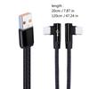 90degree Angled Type C And USB Charging Cable  5A Fast Charge Cord For Quick Power Delivery And Data Sync