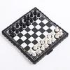 Brangdy Portable Foldable Magnetic Wooden Chess Set