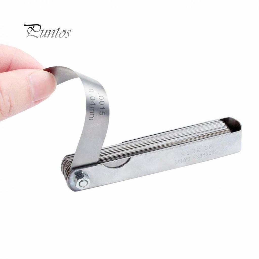 Guitar Neck Gap Stainless Steel Feeler Gauge String Height Measuring Ruler