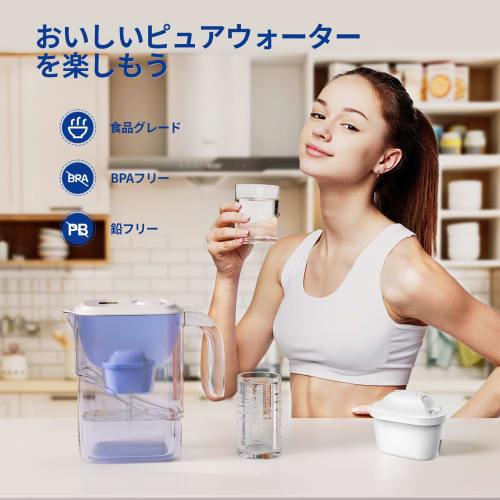 WaterJingYi Compatible Filter Cartridges for BRITA MAXTRA, High Removal, Filter Style, Water Purifier - Pack of 6