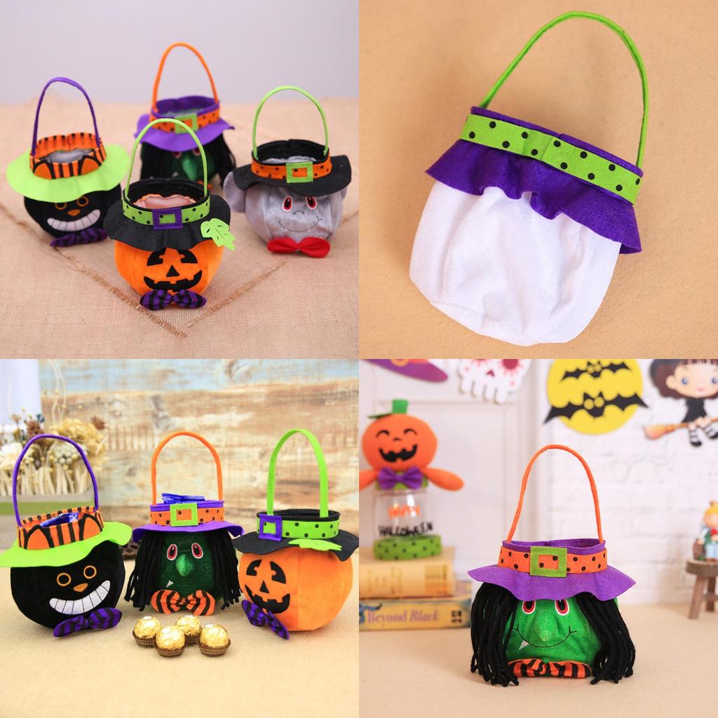 Adorable Candy Bags For Kids' Halloween Treats And Party Favors