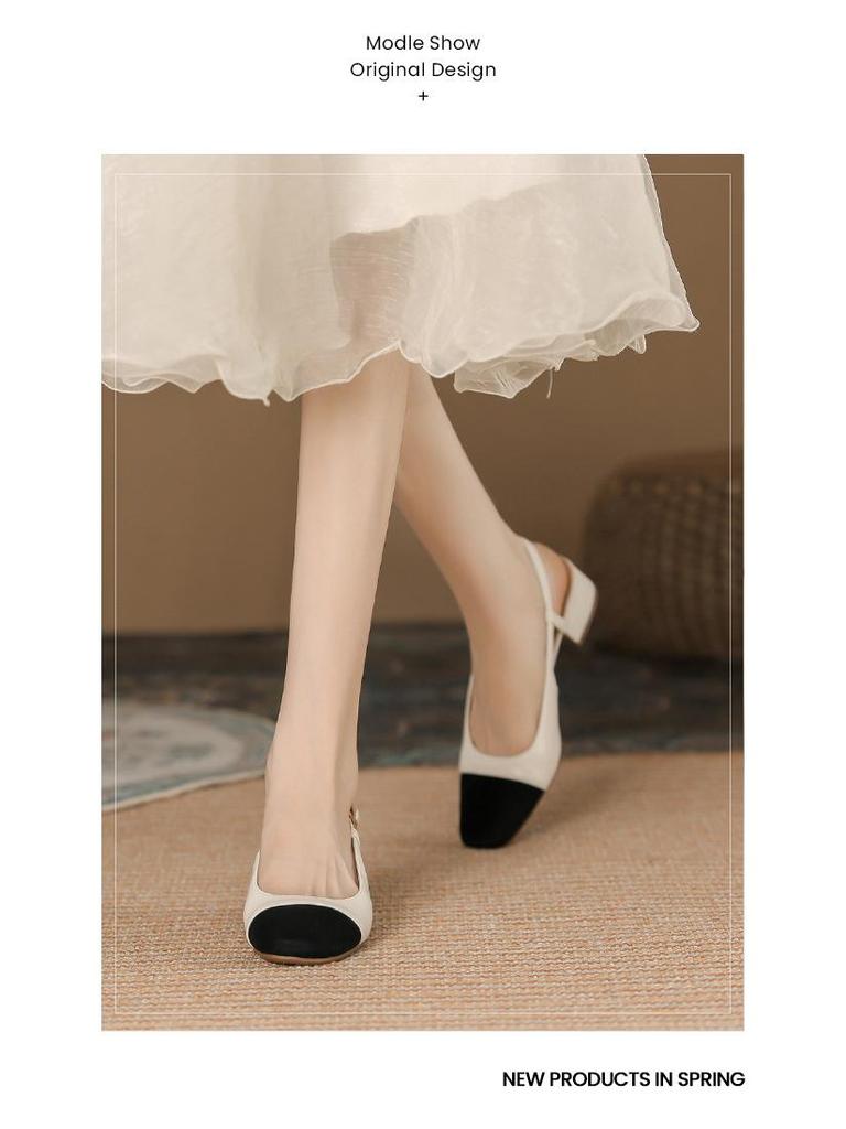 Jinfuli Women's 2024 Lambskin Sandals: New Summer Fashion, Casual, Elegant Style