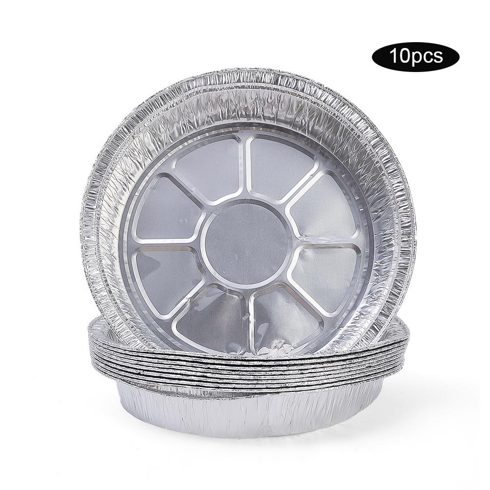 Airfryer Aluminiumfolie Bakvorm Keukengerei Voedselcontainers Vierkante Oven BBQ Schaal Oliebestendig Anti-aanbak Keuken Bakgereedschap