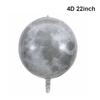 Solar System Outer Space Birthday 22in Planets Stand Astronaut Rocket Earth Balloons for Kids Starry Galaxy Party Decor Supplies