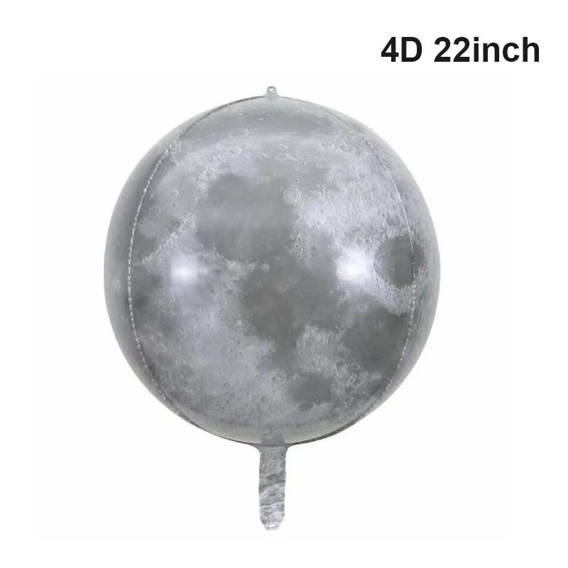 Solar System Outer Space Birthday 22in Planets Stand Astronaut Rocket Earth Balloons for Kids Starry Galaxy Party Decor Supplies