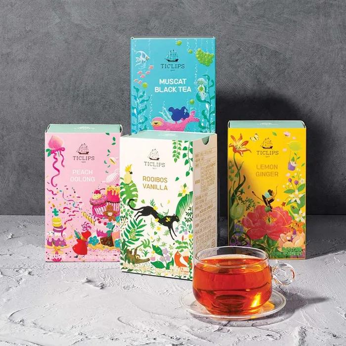 

Чай Teaclip Premium 20 чайных пакетиков 6 видов на выбор Peach Oolong 20 tea bags