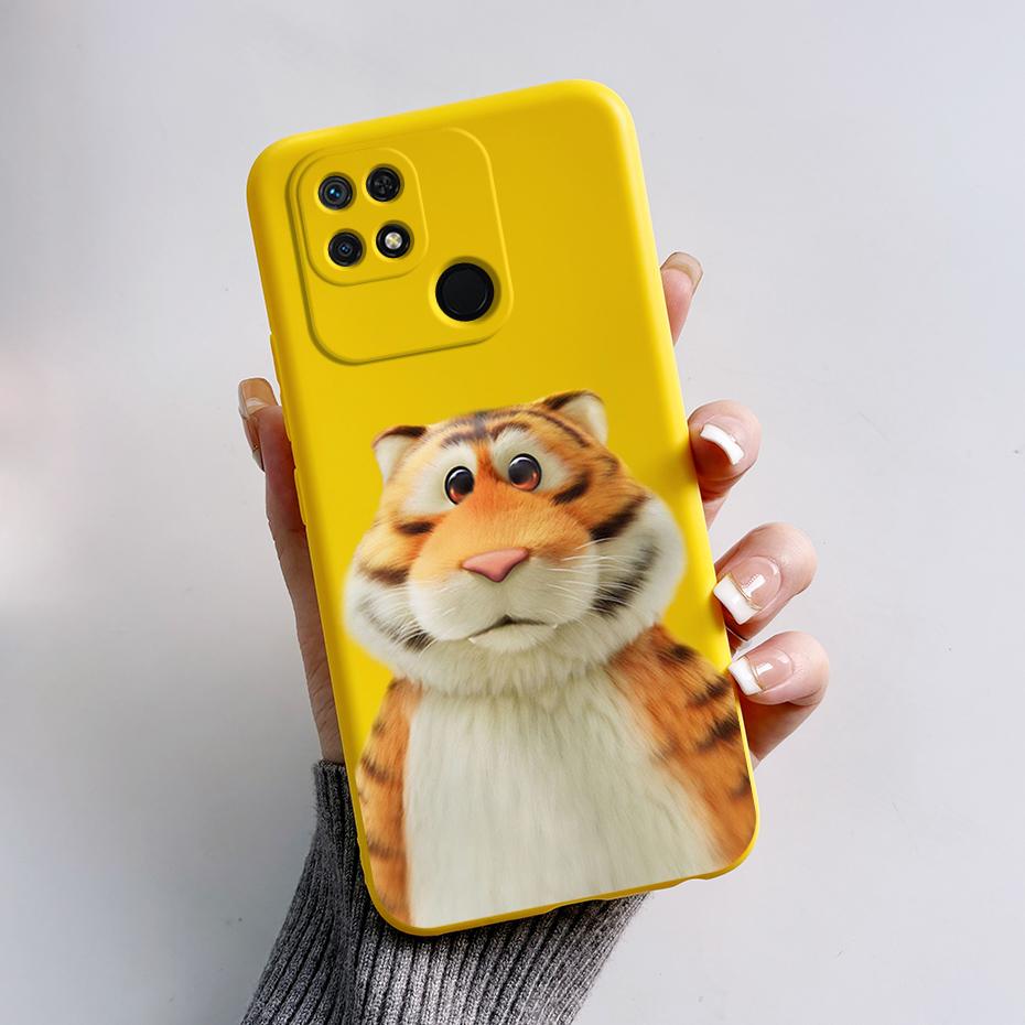 for Funda Poco C40 C65 C55 C51 Case Cute Panda Soft Silicone Back Cases for Xiaomi Poco C40 C 40 Phone Cover for PocoC40 Bumper