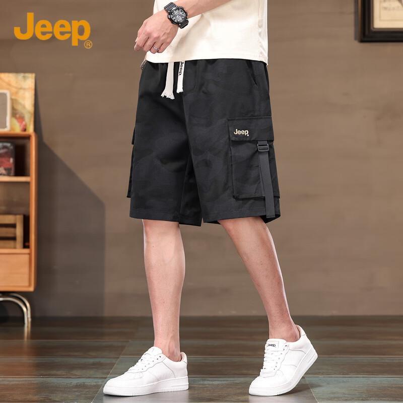 JEEP Men s Summer Camouflage Cargo Shorts M