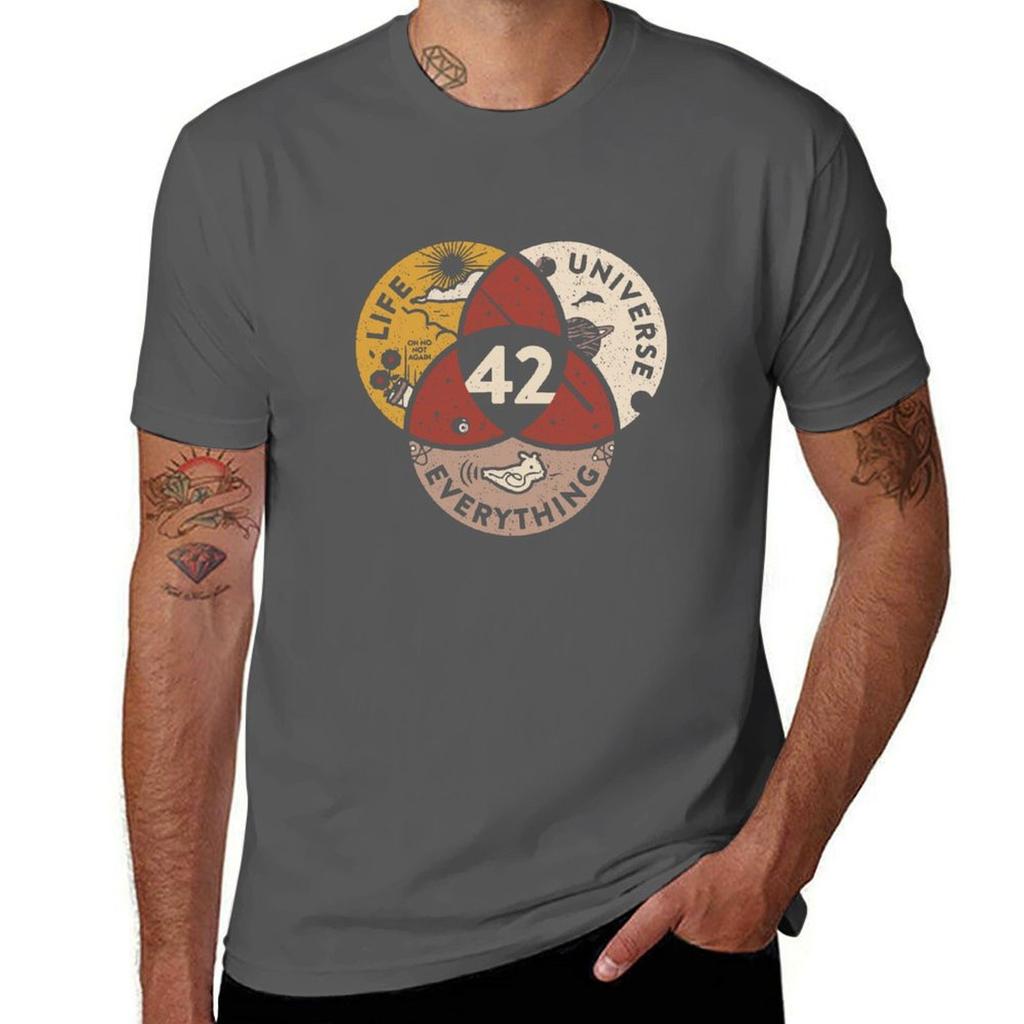 42 The Answer To Life The Universe And Everything Tshirt Soft Cotton Print Tshirt