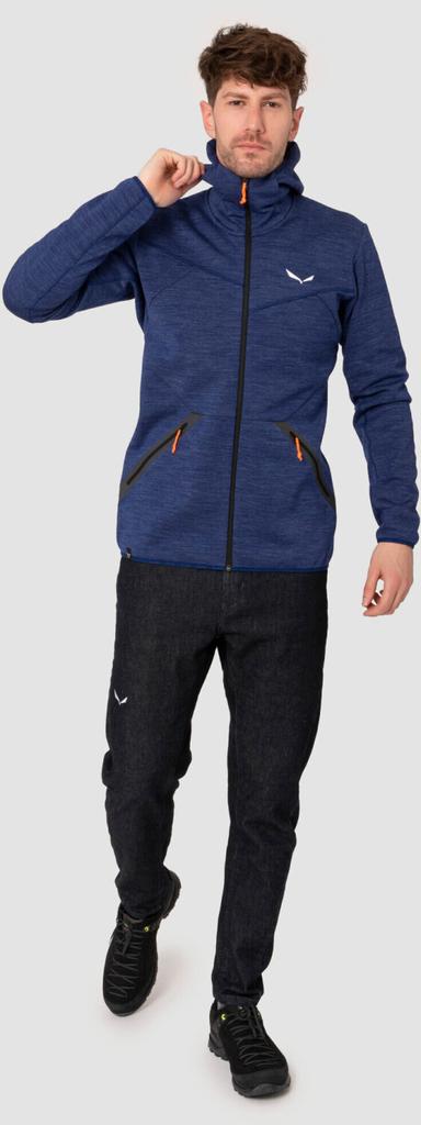 Куртка Salewa Nuvolao Alpinewool Мужская куртка синяя дефтс