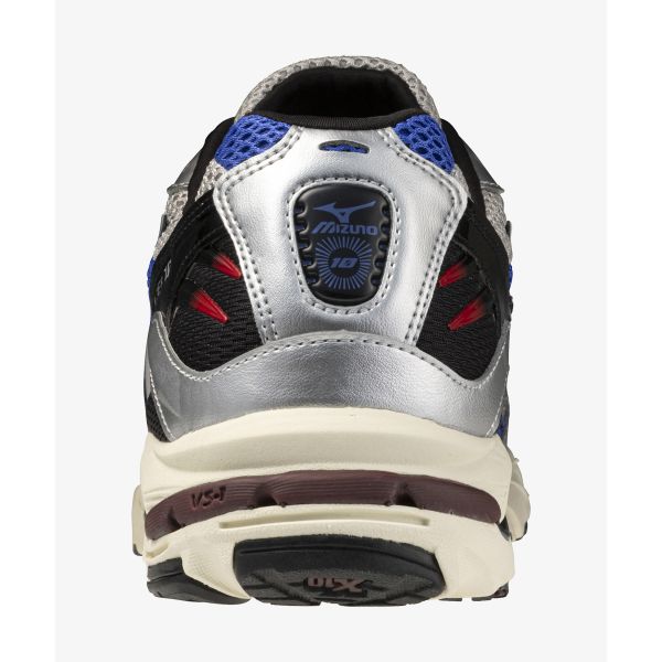 Mizuno נעלי סניקרס יוניסקס Wave Rider 10 כחול כסף D1GA210416