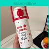 Pattern Letter Capybara Kids Portable Insulated Water Bottle For Home Travel And