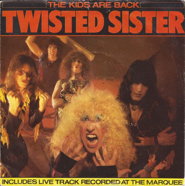 

7-дюймовая пластинка TWISTED SISTER The Kids Are Back A9827 Atlantic 1983 UK Rock Б/у