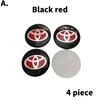 ACS2   56mm Aluminum Alloy Logo Wheel Center Hub Cap Badge Sticker For Toyota Prado Rav4 Yaris Hilux Prius Corolla Camry Accessories