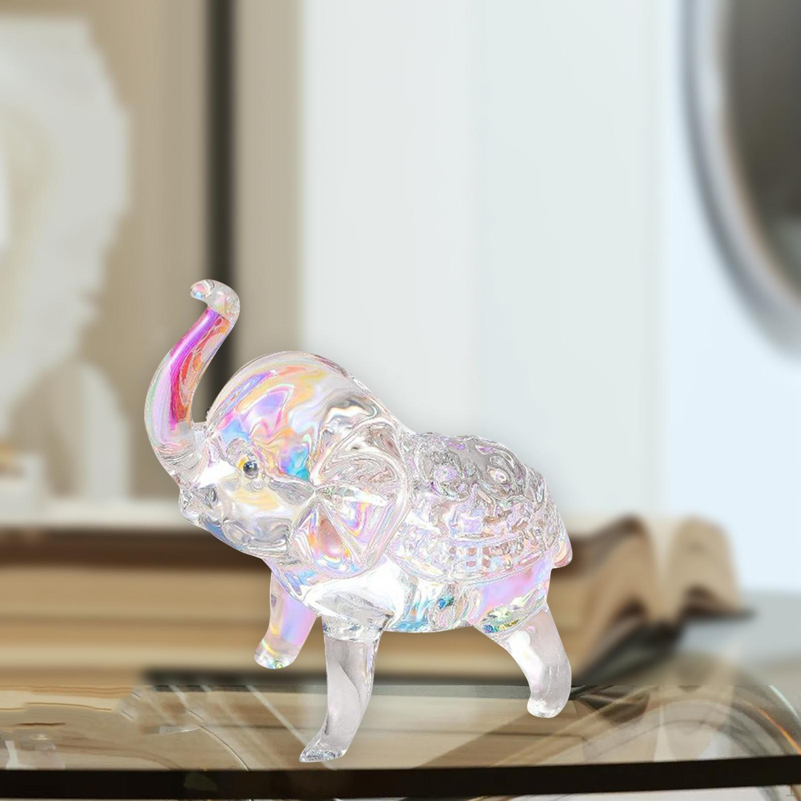 

Фигурка слона, коллекция подарков на новоселье, центральный столик, скульптура животного для шкафа colored