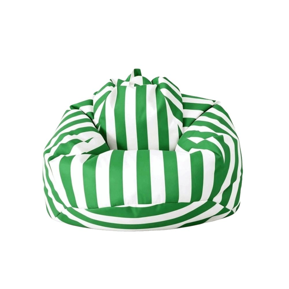 Waterproof Fabric Lazy Lounger Sofa Lightweight Floor Cushion Comfortable Bean Bag Chair Balcony