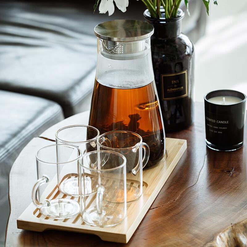 1500ml High Borosilicate Glass Water Pitcher