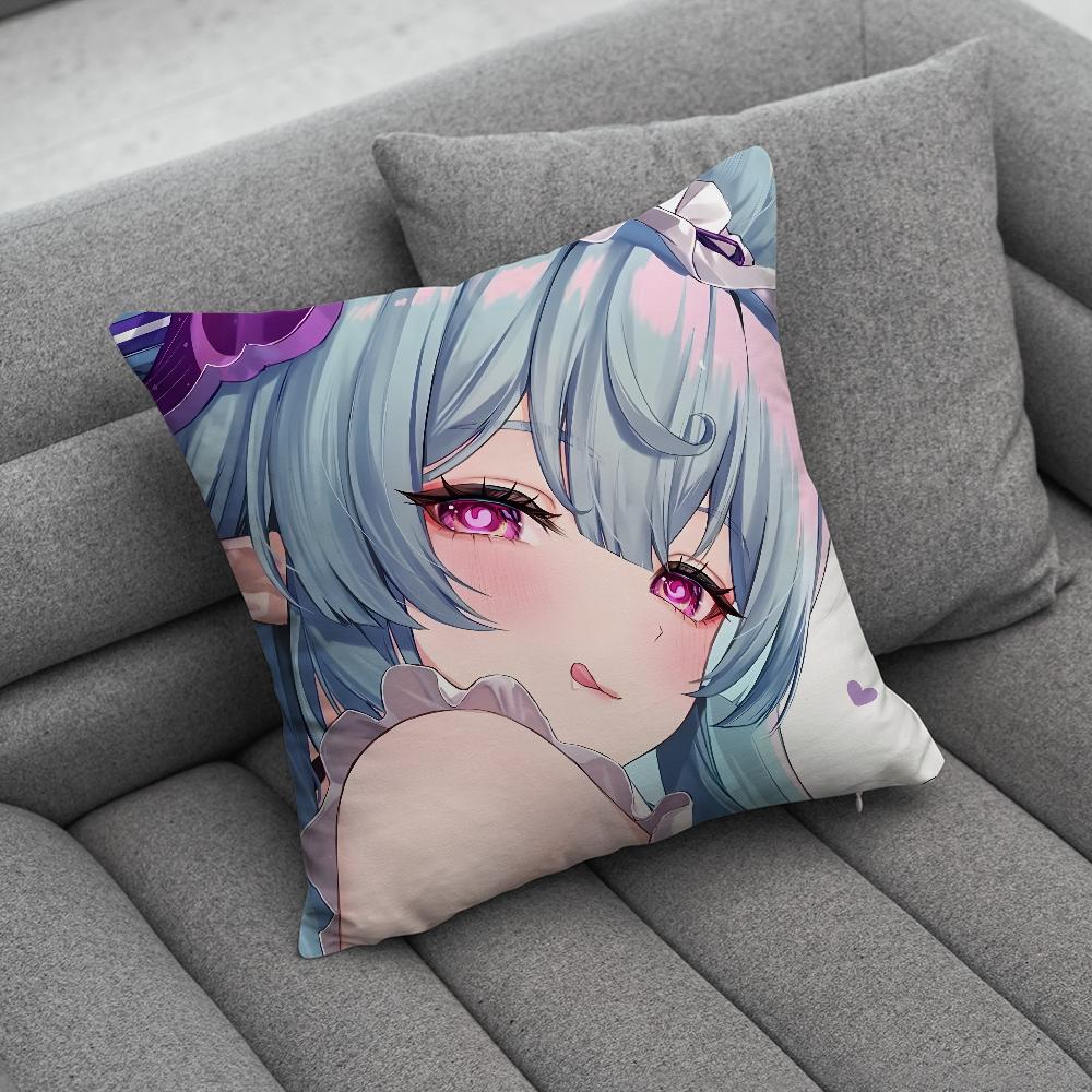 Genshin Impact Yume Mizuki Pillow Case Soft Cushion Cases for Farmhouse Sofa Decor Home Decorations and Protector