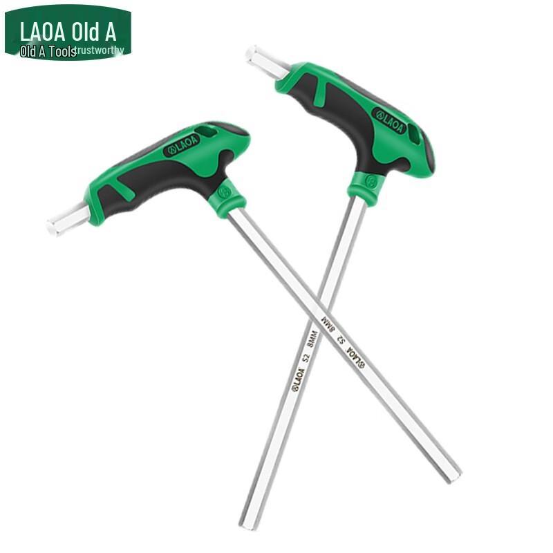 LAOA T-Handle Flat Head Hex Wrench
