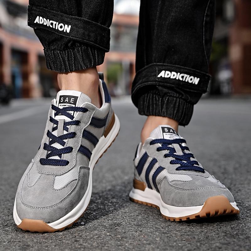 Men's Breathable Casual Sneakers Fashion Sports Shoes Men's Outdoor Hiking Shoes Skateboarding Shoes