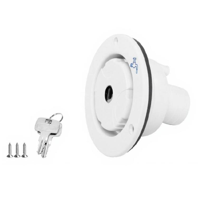 RVs Freshwater Inlet Fitting Check Valves Design Anti Backflow Corrosion Resistant ABS Housing For Motorhomes белый