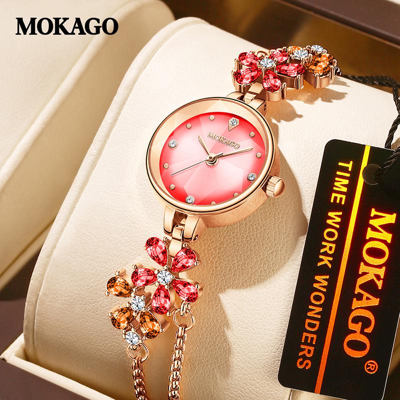 Mokaga Gradient Fashion Women s Waterproof Bracelet Watch