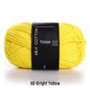 4-Ply Yimian Medium-Fine Milk Cotton Baby Yarn for Hand-Knitted DIY Projects