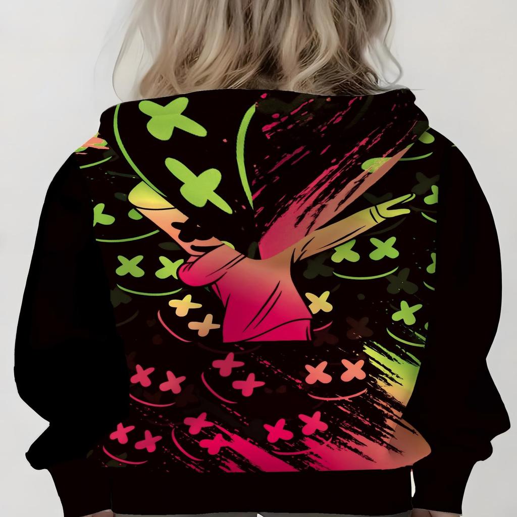 2026 Children's Hoodies 3D Printed New Men's and Women's Hoodies Casual Neutral Hoodies Children's Top Clothing