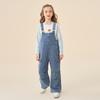 Girls' Casual Denim Overalls