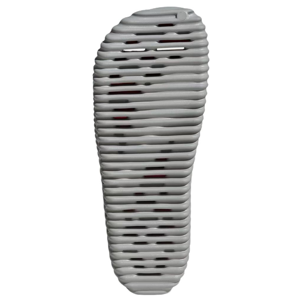 Adidas Adilette 25 Slide Grey Solar Orange Men Sneakers Grey-Two JH5518