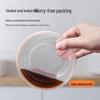 NHZHIW Disposable Round PP Takeaway Food Containers with Lids