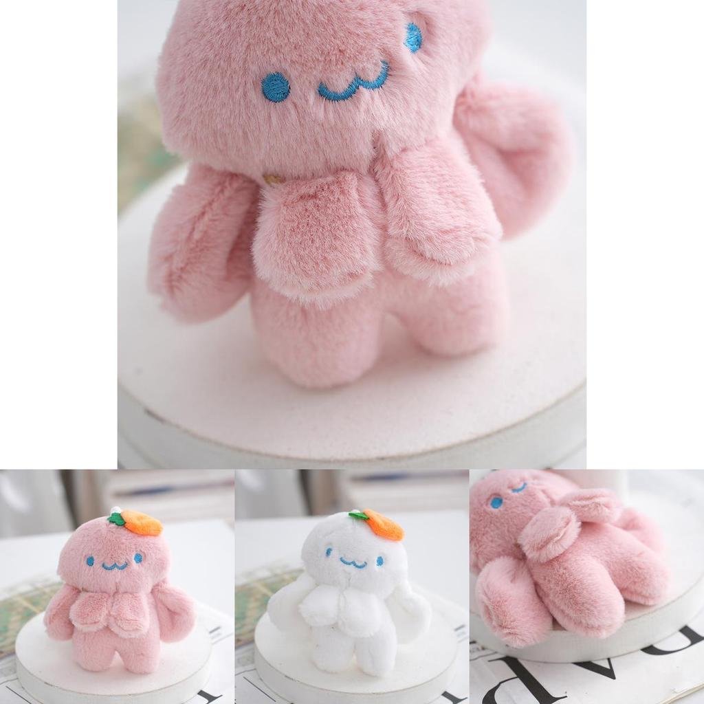 Adorable Plush Bunny Keychain With Soft Rabbit Doll Fluffy Backpack Charm 12cm