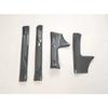 For Lexus NX 250 260 350h 350 F 2022 2023 2024 Stainless Steel Inner Door Sill Scuff Plate Covers Threshold Accessories 4Pcs