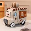 Cute Fun Dining Car Doll Simulation Hamburger Pizza Ice Cream Car Plush Toy Doll Children's Pillow