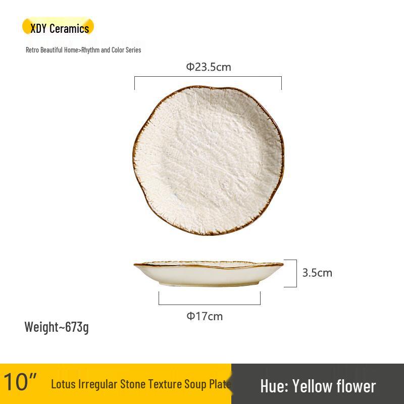 ZISIZ Elegant Ceramic Dinnerware Set