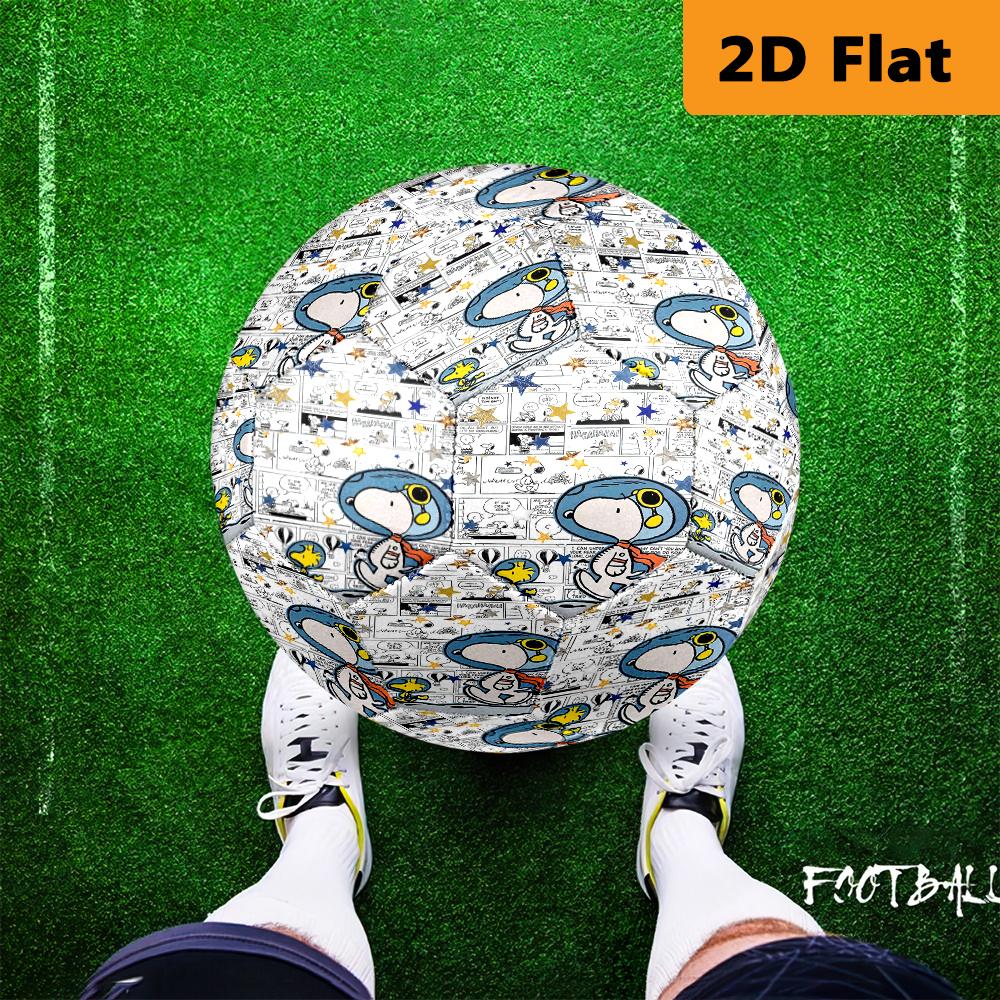 Snoopy Soccer Ball Suitable For Both Training And Competition No 11 Football Wearresistant And Slipresistant High Elasticity
