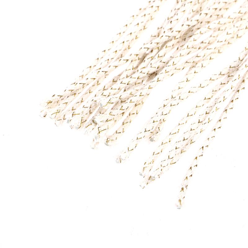 Mèches à noyau de coton en fil de cuivre, 20/30/50 pièces, pour briquet à essence, huile de kérosène
