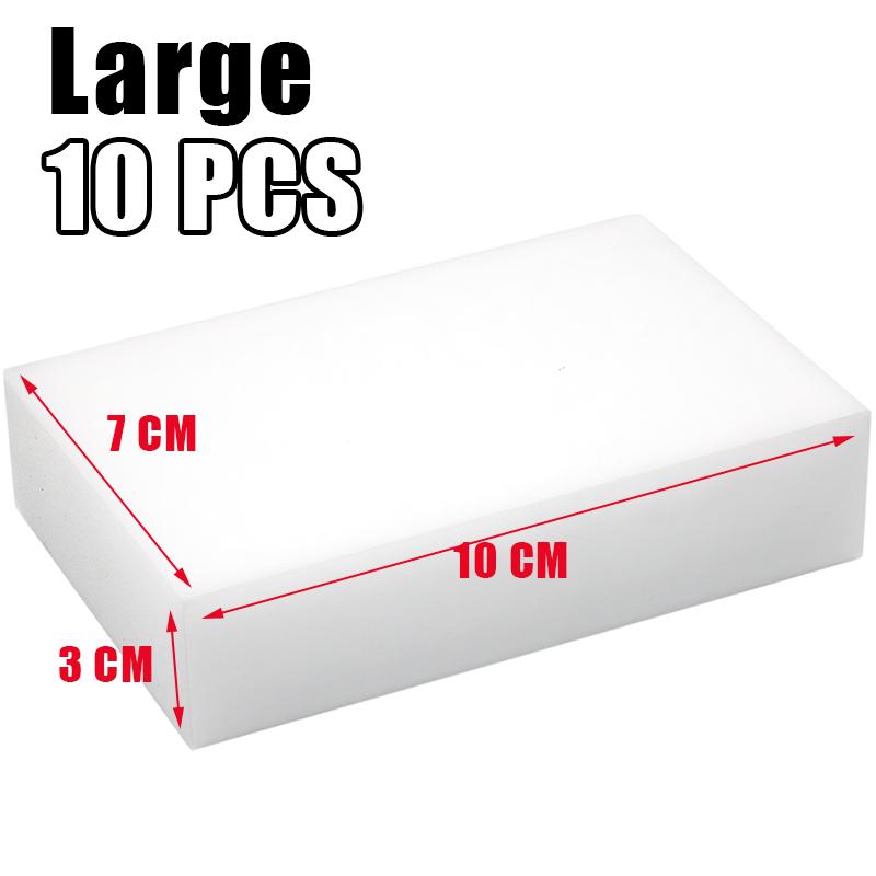 10Pcs Magic Sponge Eraser Melamine Sponge Nano For Car Kitchen Duster Wipes Home Clean Microfiber Dish Cleaning Tool Wholesale