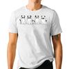 Spooky Ghost Cats Halloween T Shirt Cat Lovers