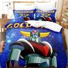 Cartoon Goldorak Grendizer UFO Robo Bedding Set 3D Printed Suitable For Bedroom Duvet Cover Set With Pillowcases Home Textile